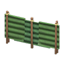 Animal Crossing Items Corrugated iron fence Green