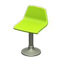 Animal Crossing Items Counter chair Green