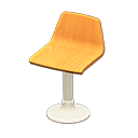 Animal Crossing Items Counter chair Natural wood