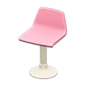 Animal Crossing Items Counter chair Pink