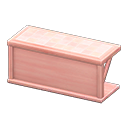 Animal Crossing Items Counter table Pink