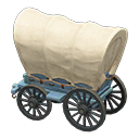 Animal Crossing Items Covered wagon Blue