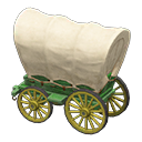 Animal Crossing Items Covered wagon Green