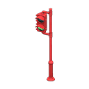 Animal Crossing Items Crosswalk signal Bicycles Crosswalk design Red