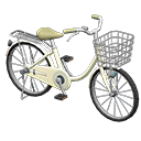 Animal Crossing Items Cruiser bike White