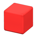 Animal Crossing Items Cube light Red Color