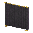 Animal Crossing Items Curtain partition Black Curtains Gold