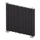 Animal Crossing Items Curtain partition Black Curtains Silver