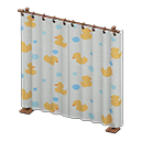 Animal Crossing Items Curtain partition Ducks Curtains Copper