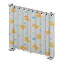 Animal Crossing Items Curtain partition Ducks Curtains Silver