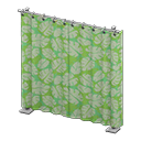 Animal Crossing Items Curtain partition Green Curtains Silver