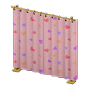 Animal Crossing Items Curtain partition Pink Curtains Gold