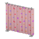 Animal Crossing Items Curtain partition Pink Curtains Silver