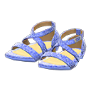 Animal Crossing Items Dance shoes Blue