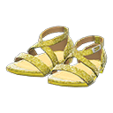 Animal Crossing Items Dance shoes Gold