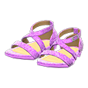 Animal Crossing Items Dance shoes Purple