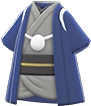 Animal Crossing Items Switch Dark blue Edo-period merchant outfit