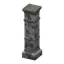 Animal Crossing Items Decorative pillar Gray stones