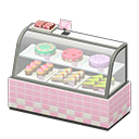 Animal Crossing Items Dessert case Pink tile