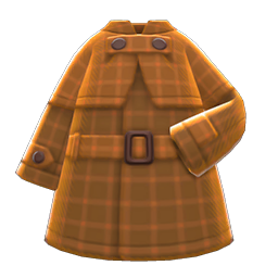 Animal Crossing Items Detective's Coat Brown