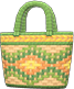 Animal Crossing Items Switch Diamond-weave basket bag