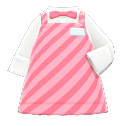 Animal Crossing Items Diner Apron Pink