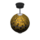 Animal Crossing Items Disco ball Gold