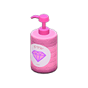 Animal Crossing Items Dispenser Cute Label Pink