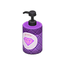 Animal Crossing Items Dispenser Cute Label Purple