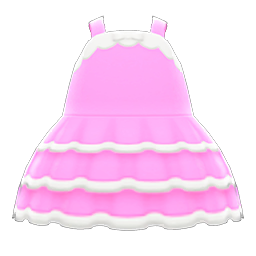 Animal Crossing Items Dollhouse Dress Pink