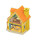 Animal Crossing Items dollhouse Orange