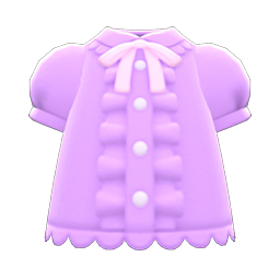 Animal Crossing Items Dolly Shirt Purple