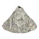 Animal Crossing Items Dormant volcano Gray-rock peak