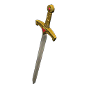 Animal Crossing Items Double-edged sword None Pierced object Gold