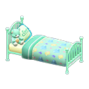 Animal Crossing Items Dreamy bed Green