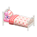 Animal Crossing Items Dreamy bed White