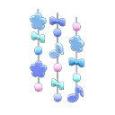 Animal Crossing Items Dreamy hanging decoration Blue