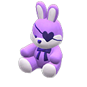 Animal Crossing Items Dreamy rabbit toy Purple