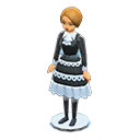 Animal Crossing Items Dress-up doll Dress Outfit Short brown