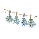 Animal Crossing Items Dried-flower garland Blue