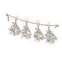 Animal Crossing Items Dried-flower garland Pink