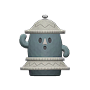 Animal Crossing Items Drummoid Gray