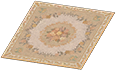 Animal Crossing Items Switch Elegant beige rug