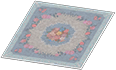 Animal Crossing Items Switch Elegant blue rug