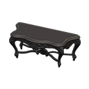 Animal Crossing Items Elegant console table None Cloth Black