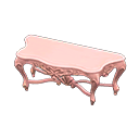 Animal Crossing Items Elegant console table None Cloth Pink