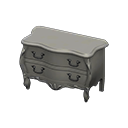 Animal Crossing Items Elegant dresser None Cloth Silver