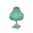 Animal Crossing Items Elegant lamp Blue roses Fabric Blue