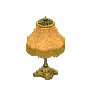 Animal Crossing Items Elegant lamp Gold diamonds Fabric Gold