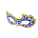 Animal Crossing Items Elegant masquerade mask Blue